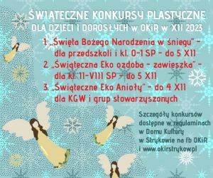 Konkursy Bożonarodzeniowe 2023