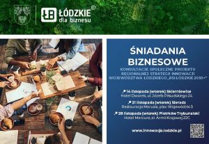 Śniadanie biznesowe w województwie łódzkim - 2023 r.