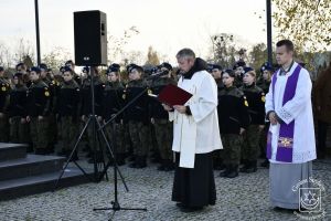 Prowadzący modlitwę księża Parafii Rzymskokatolickiej św. Marcina w Strykowie oraz Parafii Starokatolickiej Mariawitów w...