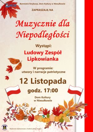 Koncert Muzycznie dla Niepodległości