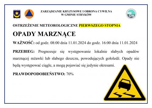 Plakat informacyjny
