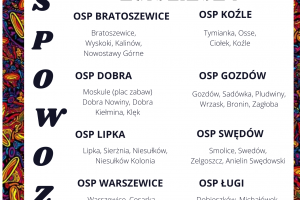 Plakat informacyjny, Sztab # 4061 OSP Stryków