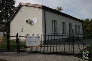 Termomodernizacja świetlicy wiejskiej w Woli Błędowej, budynek świetlicy po wykonaniu prac