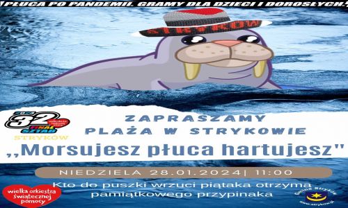 plakat morsowanie WOSP 2024