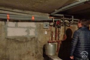 Świetlica w Bratoszewicach, piwnica przed instalacją nowej kotłowni