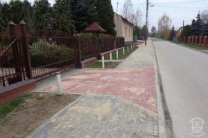 Przebudowa ulicy Starowiejskiej w Dobrej - stan po zakończeniu inwestycji