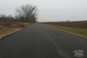 Przebudowa drogi w Wyskokach - stan po zakończeniu realizacji inwestycji