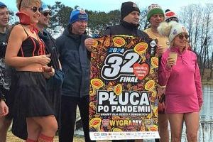 Morsowanie w strykowskim zalewie, WOŚP 2024