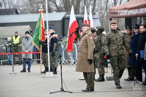Uroczysta przysięga wojskowa w Strykowie 10.02.2024 r.