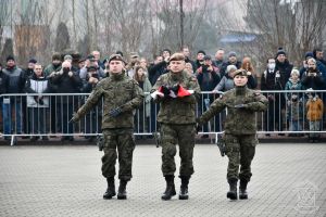 Uroczysta przysięga wojskowa w Strykowie 10.02.2024 r.