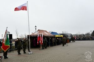 Uroczysta przysięga wojskowa w Strykowie 10.02.2024 r.