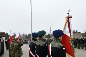 Uroczysta przysięga wojskowa w Strykowie 10.02.2024 r.