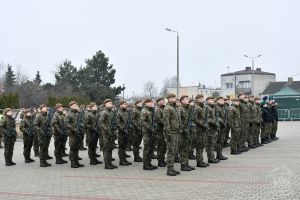 Uroczysta przysięga wojskowa w Strykowie 10.02.2024 r.