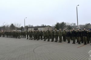 Uroczysta przysięga wojskowa w Strykowie 10.02.2024 r.
