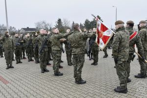 Uroczysta przysięga wojskowa w Strykowie 10.02.2024 r.