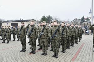 Uroczysta przysięga wojskowa w Strykowie 10.02.2024 r.