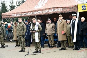 Uroczysta przysięga wojskowa w Strykowie 10.02.2024 r.