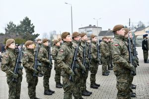 Uroczysta przysięga wojskowa w Strykowie 10.02.2024 r.