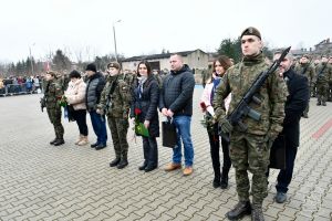 Uroczysta przysięga wojskowa w Strykowie 10.02.2024 r.