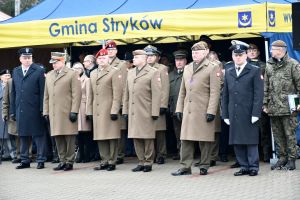 Uroczysta przysięga wojskowa w Strykowie 10.02.2024 r.