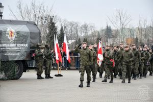 Uroczysta przysięga wojskowa w Strykowie 10.02.2024 r.