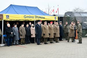 Uroczysta przysięga wojskowa w Strykowie 10.02.2024 r.