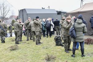 Uroczysta przysięga wojskowa w Strykowie 10.02.2024 r.