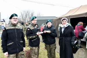 Uroczysta przysięga wojskowa w Strykowie 10.02.2024 r.
