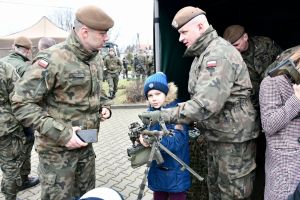 Uroczysta przysięga wojskowa w Strykowie 10.02.2024 r.