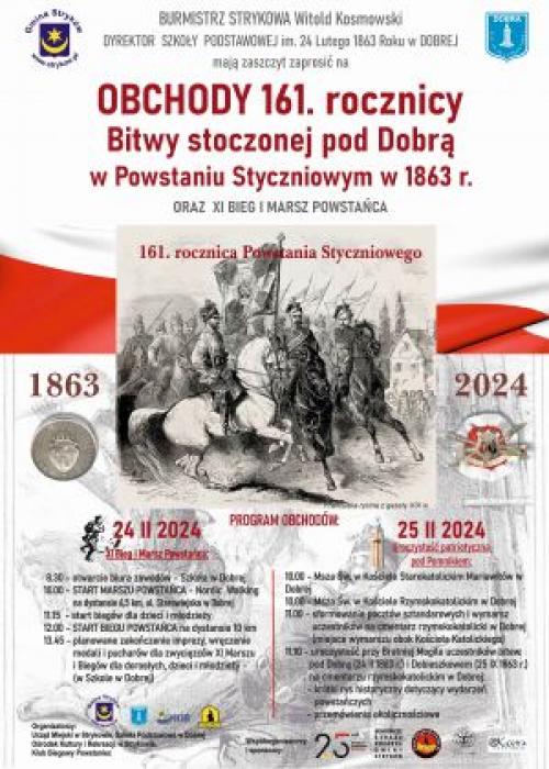 Uroczystość patriotyczna w Dobrej 2024 r.