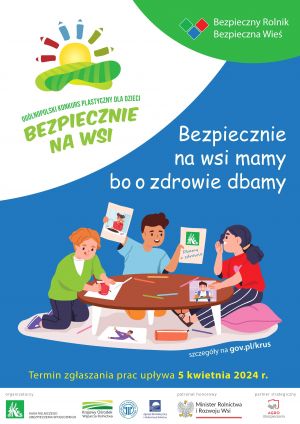 Plakat informacyjny KRUS