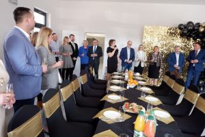 Otwarcie nowej świetlicy wiejskiej w Anielinie Swędowskim.  fot. A. Kubiak