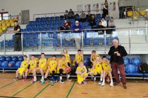 Spotkanie TK Basket Stryków z LUKS Sokół Rzgów
