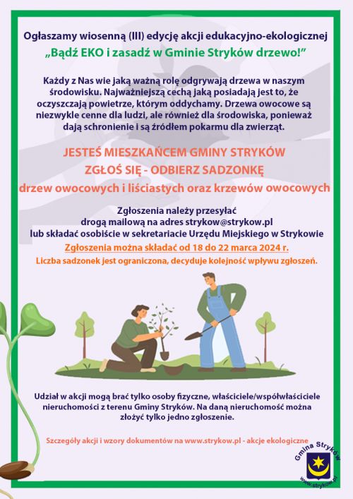 Plakat informacyjny