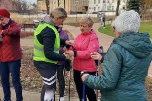 Nordic Walking, rozpoczęcie serii zajęć w ramach II edycji SAS