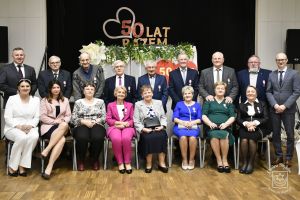 Uroczystość wręczenia medali "Za Długoletnie Pożycie Małżeńskie" w Gminie Stryków