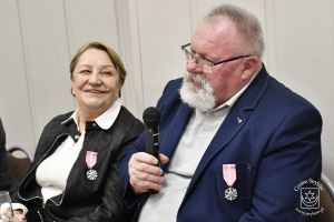 Uroczystość wręczenia medali "Za Długoletnie Pożycie Małżeńskie" w Gminie Stryków