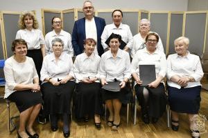 Uroczystość wręczenia medali "Za Długoletnie Pożycie Małżeńskie" w Gminie Stryków