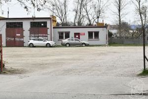 Parking przy ul. Targowej w Strykowie, stan przed realizacją inwestycji