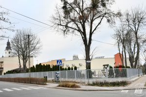 Wymiana ogrodzenia przy Przedszkolu Samorządowym - stan po zakończeniu inwestycji