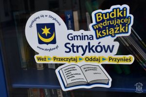 Budka wędrującej książki zainstalowana na ul. Targowej przy Przedszkolu Samorządowym
