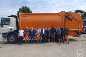 Modernizacja ZGKiM i JRP, zakup samochodu DAF CF340 do odbioru odpadów komunalnych