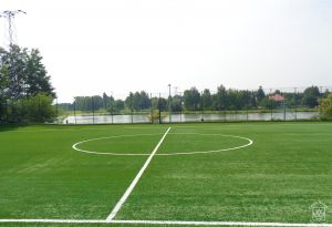 Remont orlika, boisko do piłki nożnej po modernizacji