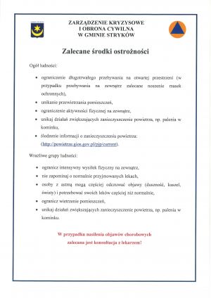 Plakat informacyjny