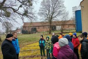 Uczniowie SP Niesułków z wizytą na terenie SUW Niesułków