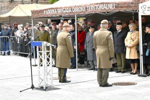 Święto 9. Łódzkiej Brygady Obrony Terytorialnej - 20.04.2024 r. W odpowiedzi na imienne zaproszenie w uroczystości udział...
