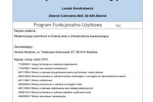 Hydrofornia w Dobrej