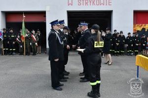 Gminny Dzień Strażaka w Strykowie. Wręczenie odznaczeń zasłużonym Druhom i Druhnom.