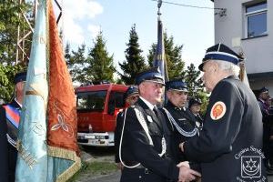 Gminny Dzień Strażaka w Strykowie. Wręczenie odznaczeń zasłużonym Druhom i Druhnom.