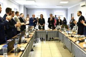 Pierwsza sesja IX kadencji Rady Miejskiej w Strykowie